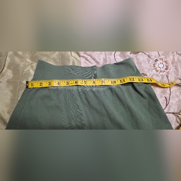 Fresh Produce Olive Green Tiered Skirt XS Above-Knee Summer Casual Beach Boho - Picture 3 of 5